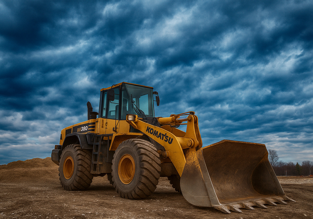 Import of 8 Komatsu Loaders from the UAE